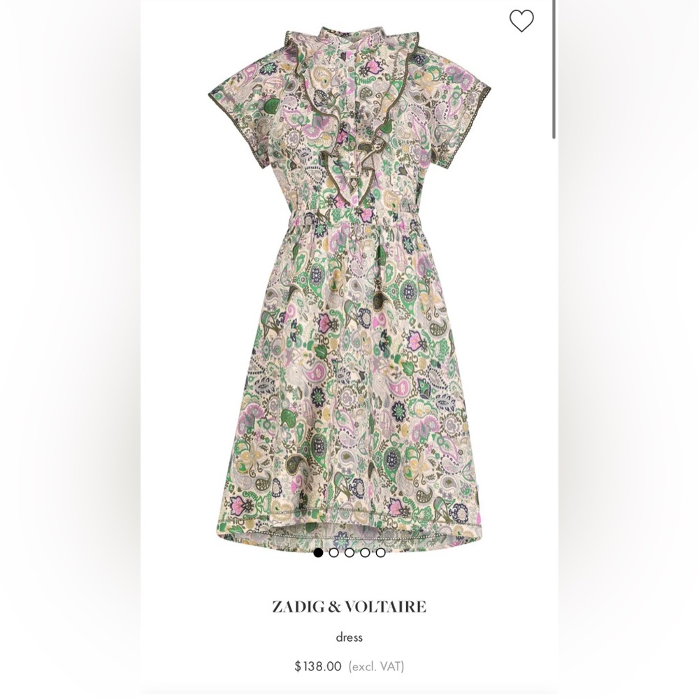 womans zadig volaire dress